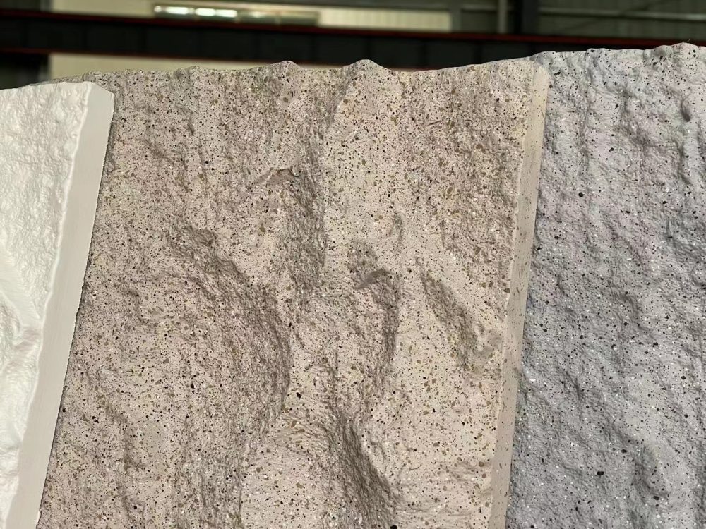nhựa giả đá dạng tấm pu